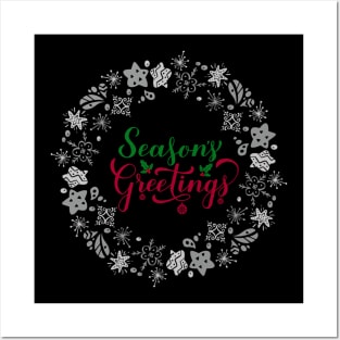 Seasons Greetings, Happy Holidays, Merry Xmas, Christmas Season, Christmas Greetings, Ugly Sweater, Gifts For Christmas, Gifts For Xmas Posters and Art